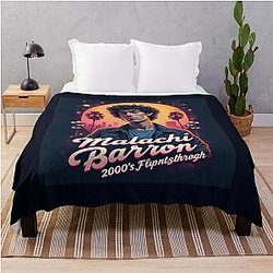 Malachi Barton 2000s Heartthrob Bootleg Throw Blanket