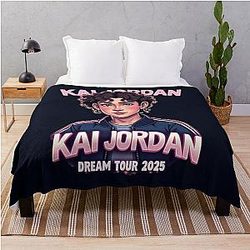 Malachi Barton Zombies Pop Art Streetwear Throw Blanket