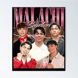 Malachi Barton Vintage Bootleg Poster