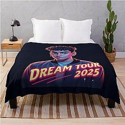 Malachi Barton Zombies Pop Art Streetwear Throw Blanket