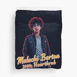 Malachi Barton Zombies Pop Art Street Duvet Cover