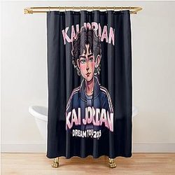 Malachi Barton Zombie Pop Art Streetwear Shower Curtain