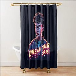 Malachi Barton Zombies Pop Art Streetwear Shower Curtain