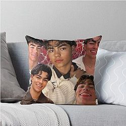 Vintage Malachi Barton Throw Pillow