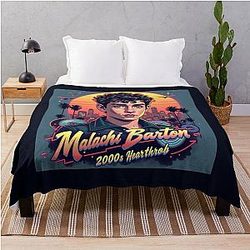 Malachi Barton 2000s Heartthrob Bootleg Throw Blanket
