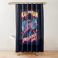Malachi Barton 2000s Heartthrob Bootleg Tee Shower Curtain