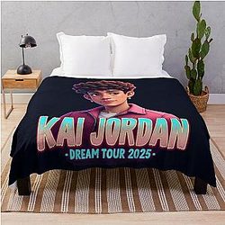 Malachi Barton Zombies Pop Art Streetwea Throw Blanket
