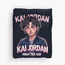 Malachi Barton Zombies Pop Art Street Duvet Cover