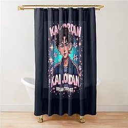Malachi Barton – 2000s Heartthrob Bootleg Shower Curtain