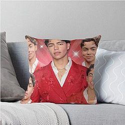 Vintage Malachi Barton Girl Dinner Bootleg Pillow