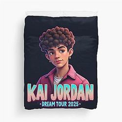 Malachi Barton Zombies Pop Art Street Duvet Cover