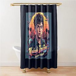 Malachi Barton 2000s Heartthrob Bootleg Tee Shower Curtain