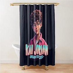 Malachi Barton Zombies Pop Art Street Wear Shower Curtain