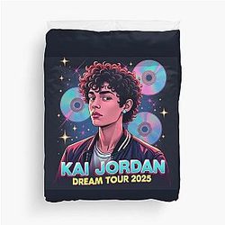 Malachi Barton 2000s Heartthrob Bootleg Duvet Cover