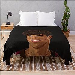Malachi Barton Vector Portrait Blanket