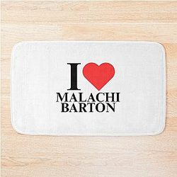 I Love Malachi Barton Bath Mat