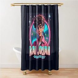 Malachi Barton 2000s Heartthrob Bootleg Tee Shower Curtain