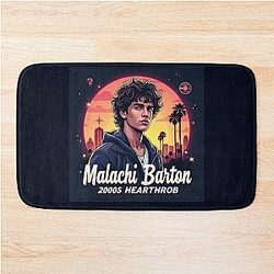 Malachi Barton Zombies Pop Art Streetwear Retro Celebrity Aesthetic Bath Mat