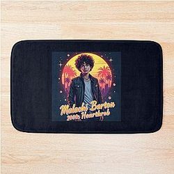 Malachi Barton Zombies Pop Art Streetwear Retro Celebrity Aesthetic Bath Mat