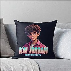 Malachi Barton Zombies Pop Art Streetwear Throw Pillow