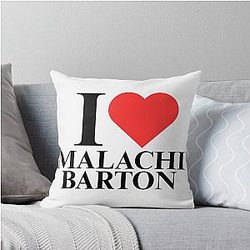 I Love Malachi Barton Throw Pillow