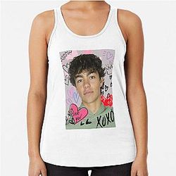 Malachi Barton Fan Art I Love Malachi Barton Racerback Tank Top