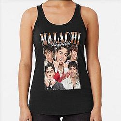 Malachi Barton Bootleg Racerback Tank Top