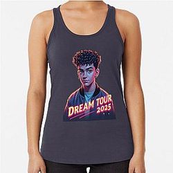 Malachi Barton Zombies Pop Art Street Racerback Tank Top