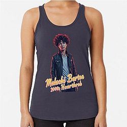 Malachi Barton Zombies Pop Art Street Racerback Tank Top
