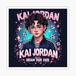 Malachi Barton 2000s Heartthrob Bootleg Tee Sticker