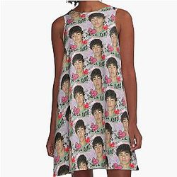 Malachi Barton Fan Art I Love Malachi Barton A Line Dress