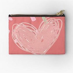 Malachi Barton Text Design Fan Zipper Pouch