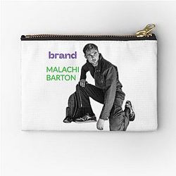 Malachi Barton Character Art - Unique Design for T-Shirts Wall Decor Zipper Pouch