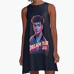 Malachi Barton Zombies Pop Art A-Line Dress