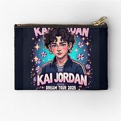 Malachi Barton 2000s Heartthrob Bootleg Tee Zipper Pouch