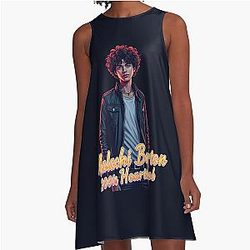 Malachi Barton Zombies A-Line Pop Art Streetwear Dress