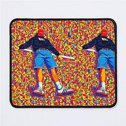 Trend Alert: Malachi Barton in Pop Art Mouse Pad