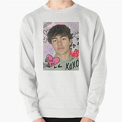 Malachi Barton Fan Art Text Design Pullover Sweatshirt