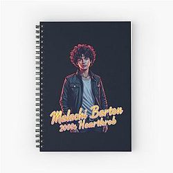 Malachi Barton Zombies Pop Art Streetwear Spiral Notebook
