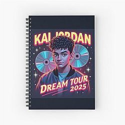 Malachi Barton - 2000s Heartthrob Bootleg Tee Notebook