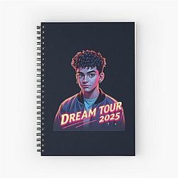 Malachi Barton Zombies Pop Art Streetwear Spiral Notebook