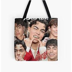 Vintage Malachi Barton Bootleg Print Tote Bag