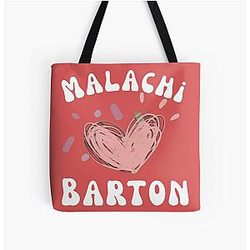 Malachi Barton Design Minimalist Graphic All Over Print Tote Bag