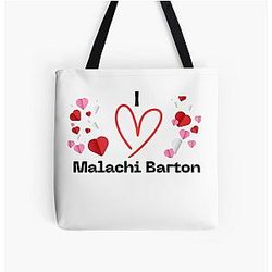 I Love Malachi Barton - Cute Disney Star Fan Art for Kids & Teens Tote Bag