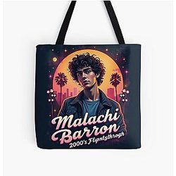 Malachi Barton 2000s Heartthrob Bootleg Tee All Over Print Tote Bag