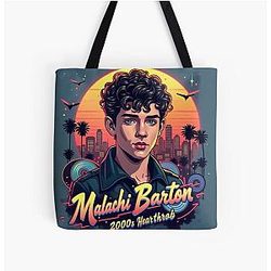 Malachi Barton 2000s Heartthrob Bootleg All Over Print Tote Bag