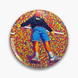 Trend Alert: Malachi Barton in Pop Art pin