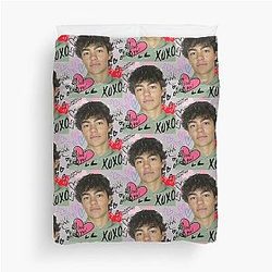 Malachi Barton Fan Art Text Design Duvet Cover