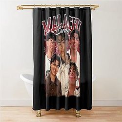 Vintage Malachi Barton Bootleg Shower Curtain