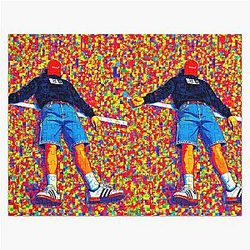 Trend Alert: Malachi Barton in Pop Art Jigsaw Puzzle